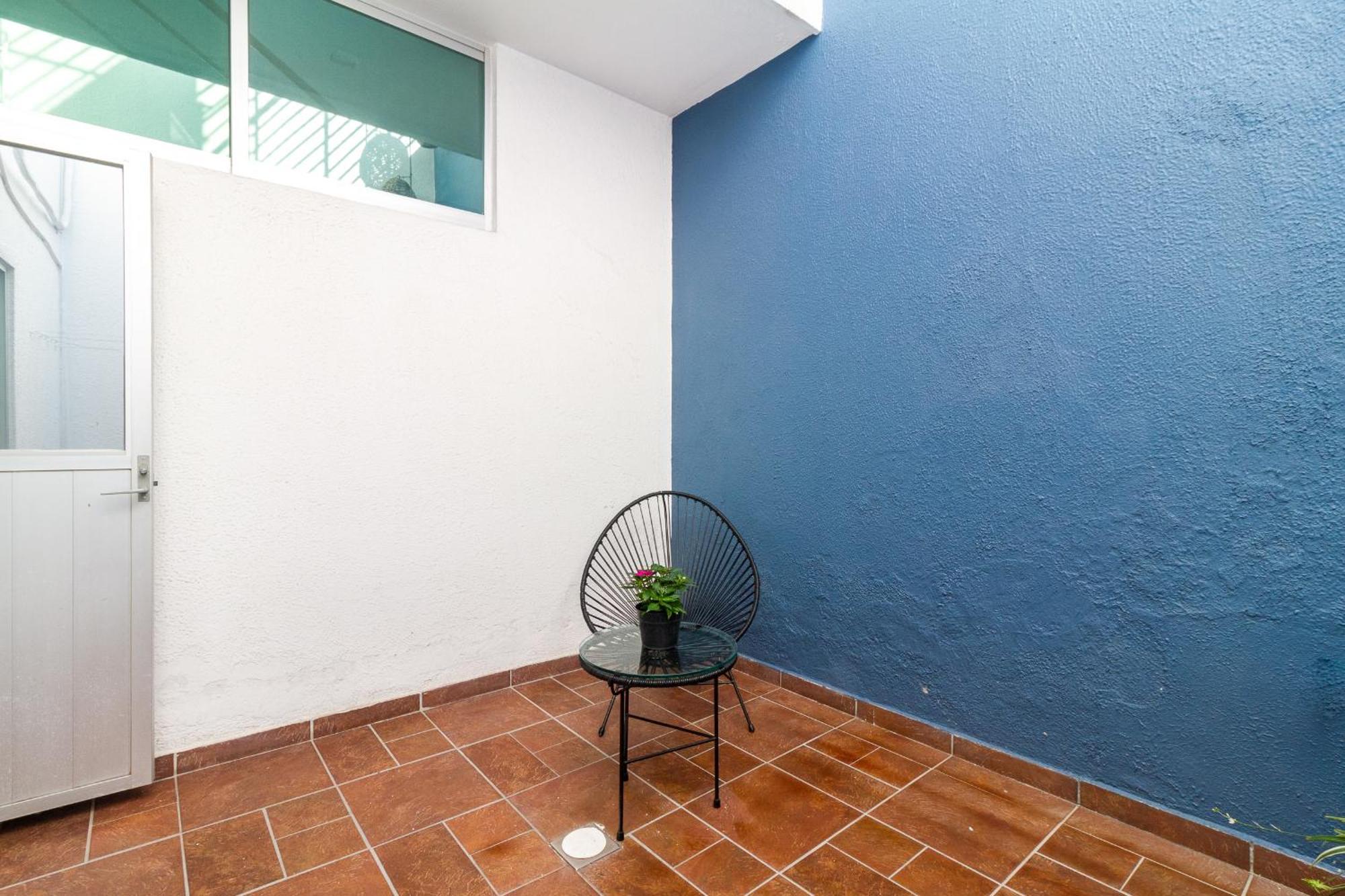הוילה גואדלחארה Casa Azul Turquesa Excelente Ubicacion Facturamos מראה חיצוני תמונה