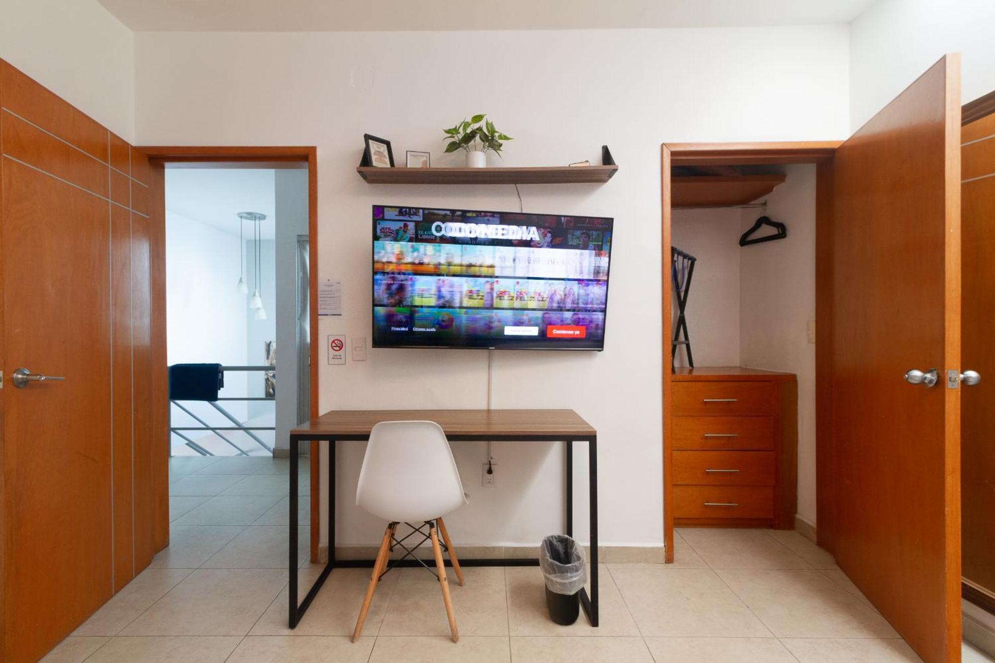 הוילה גואדלחארה Casa Azul Turquesa Excelente Ubicacion Facturamos מראה חיצוני תמונה