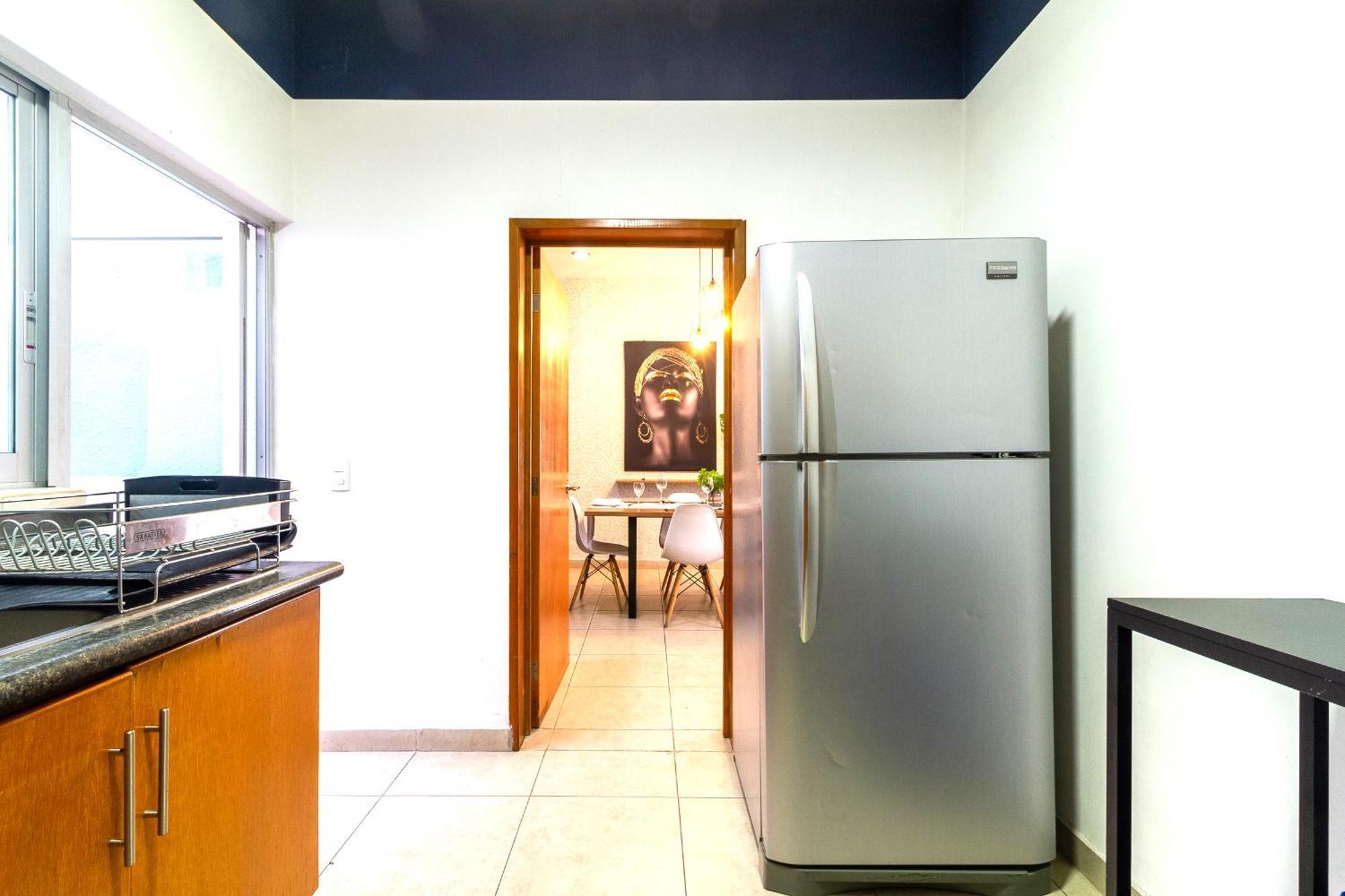 הוילה גואדלחארה Casa Azul Turquesa Excelente Ubicacion Facturamos מראה חיצוני תמונה
