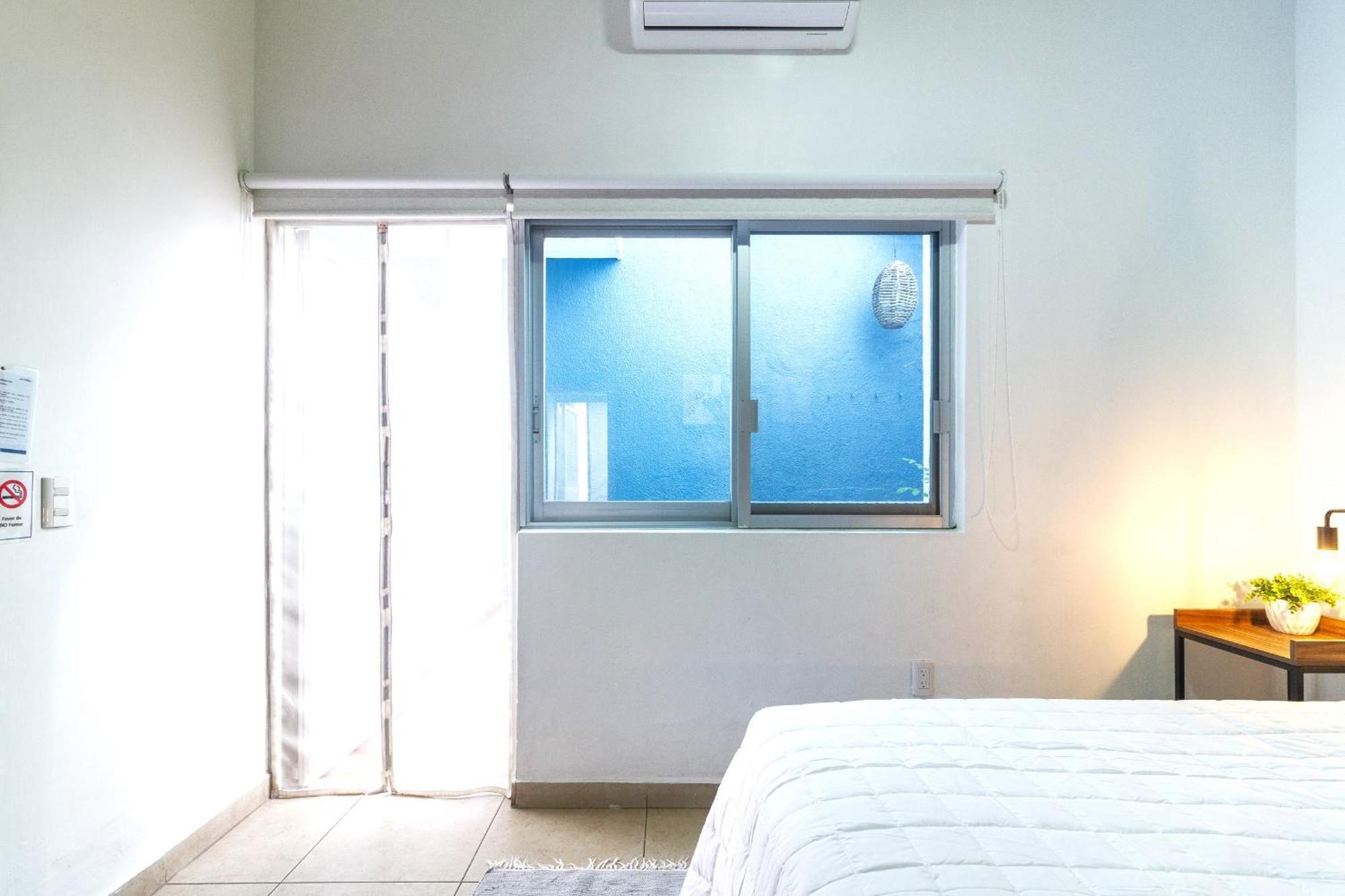 הוילה גואדלחארה Casa Azul Turquesa Excelente Ubicacion Facturamos מראה חיצוני תמונה